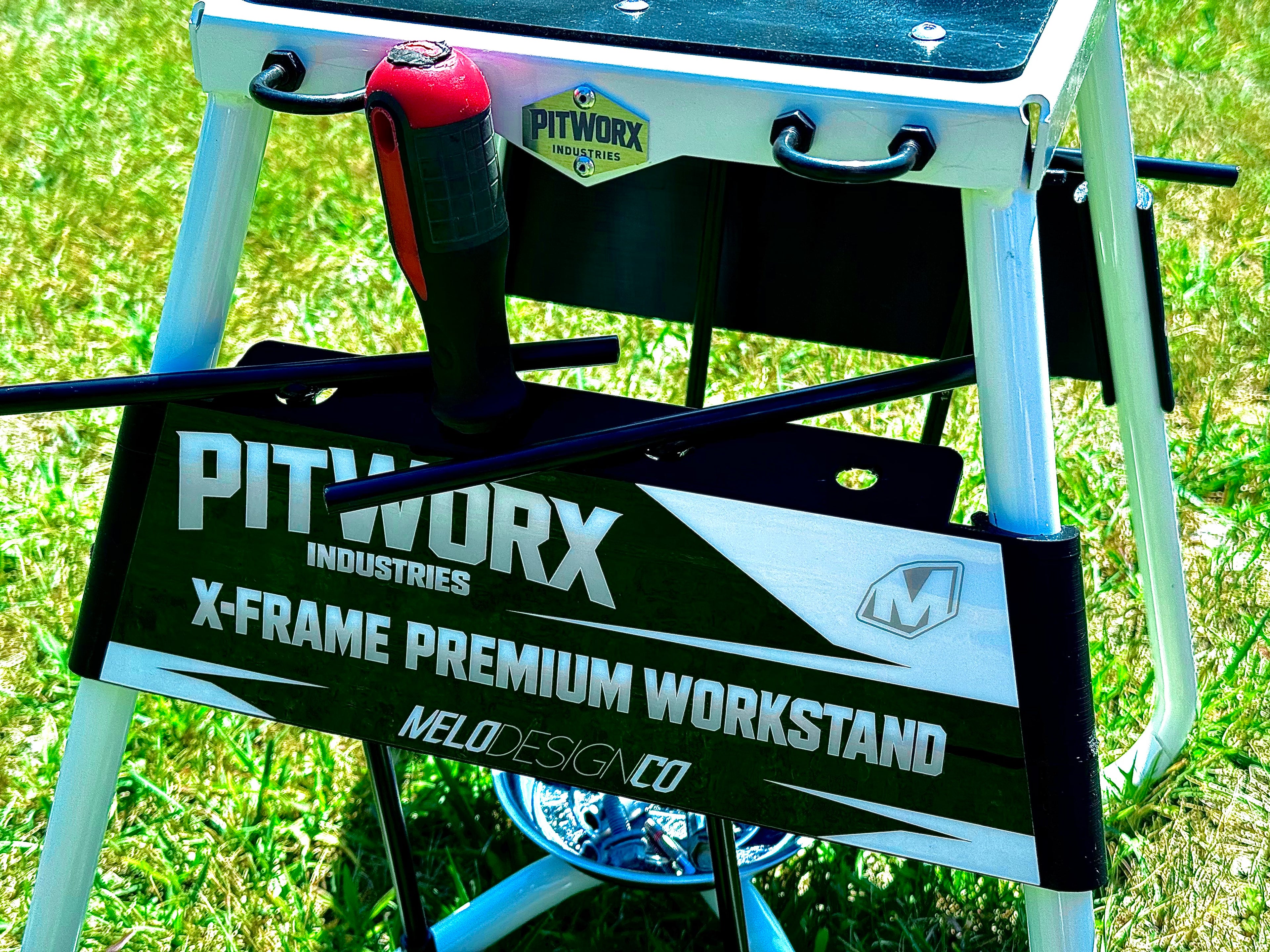 PitWorx X-Frame Premium Workstand — Pre-Order