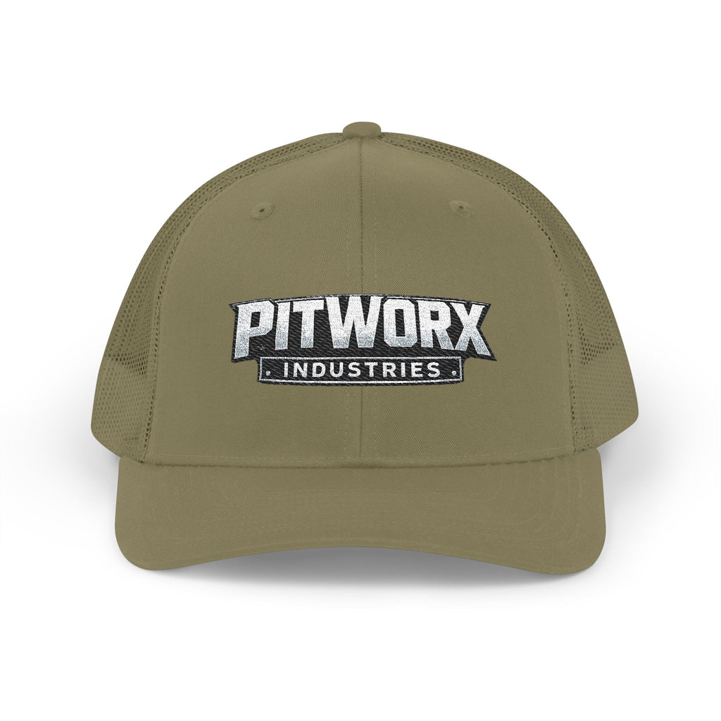 PitWorx Industries Embroidered Trucker Cap