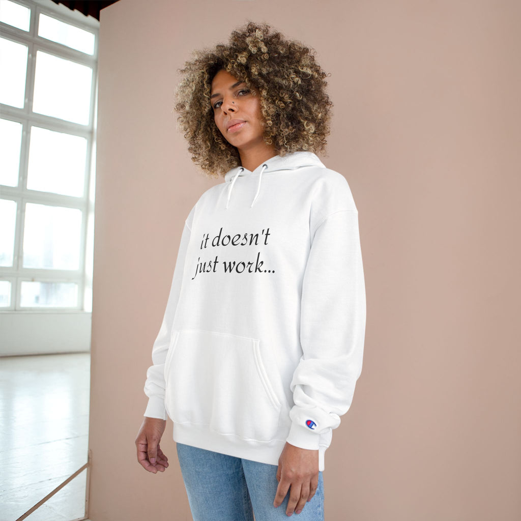 Champion x Pitworx Slogan Hoodie