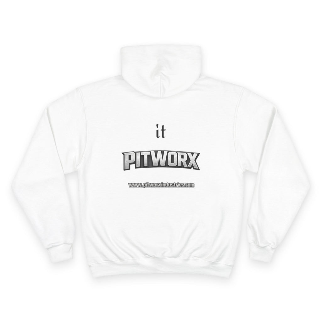 Champion x Pitworx Slogan Hoodie