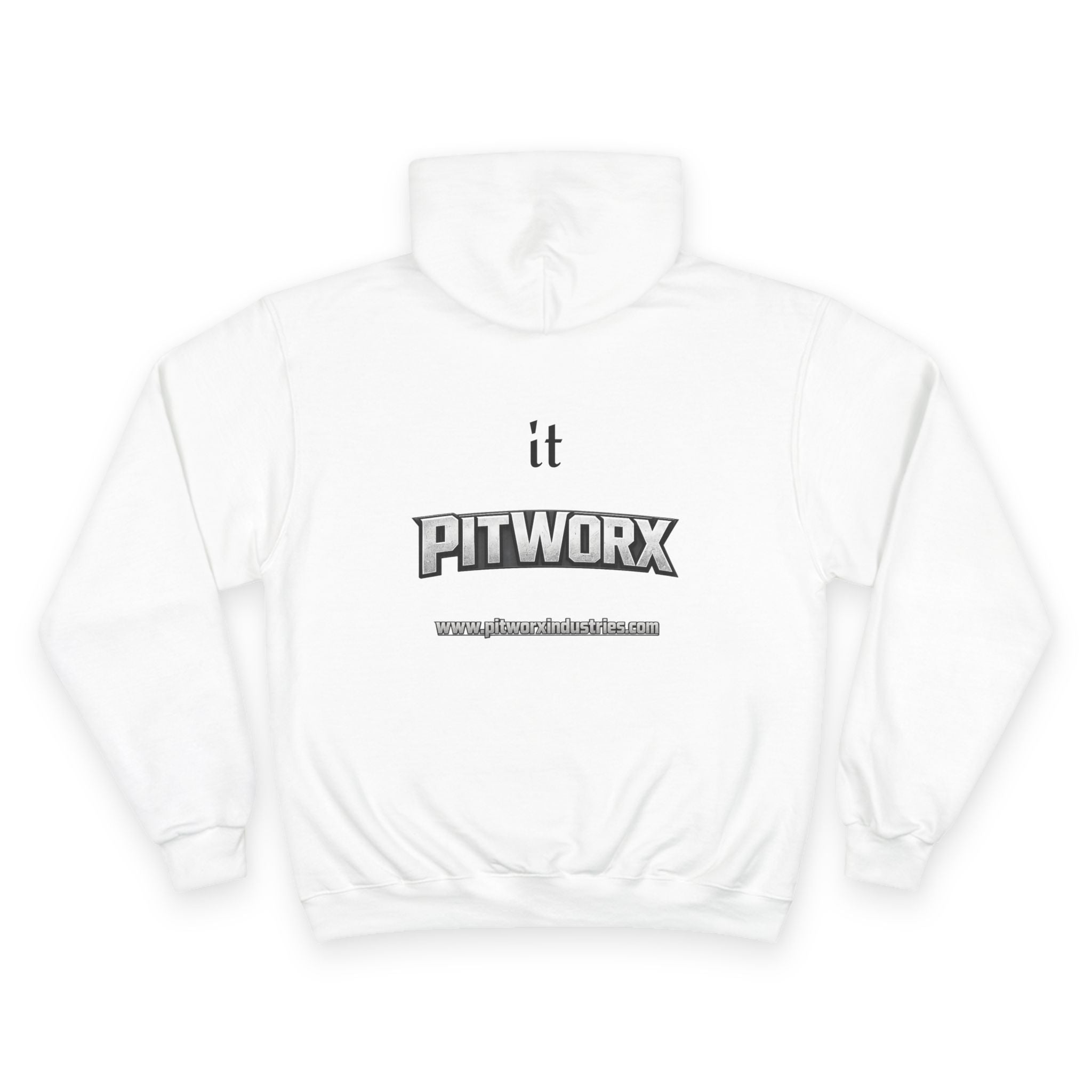 Champion x Pitworx Slogan Hoodie