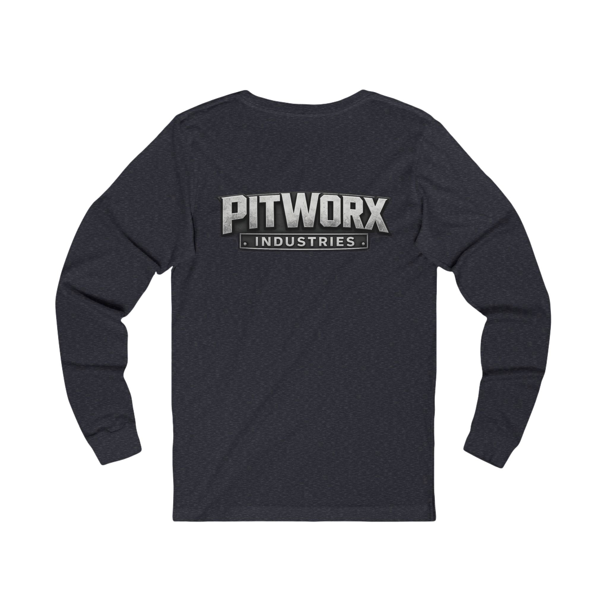 PitWorx Industries Logo Long Sleeve Shirt