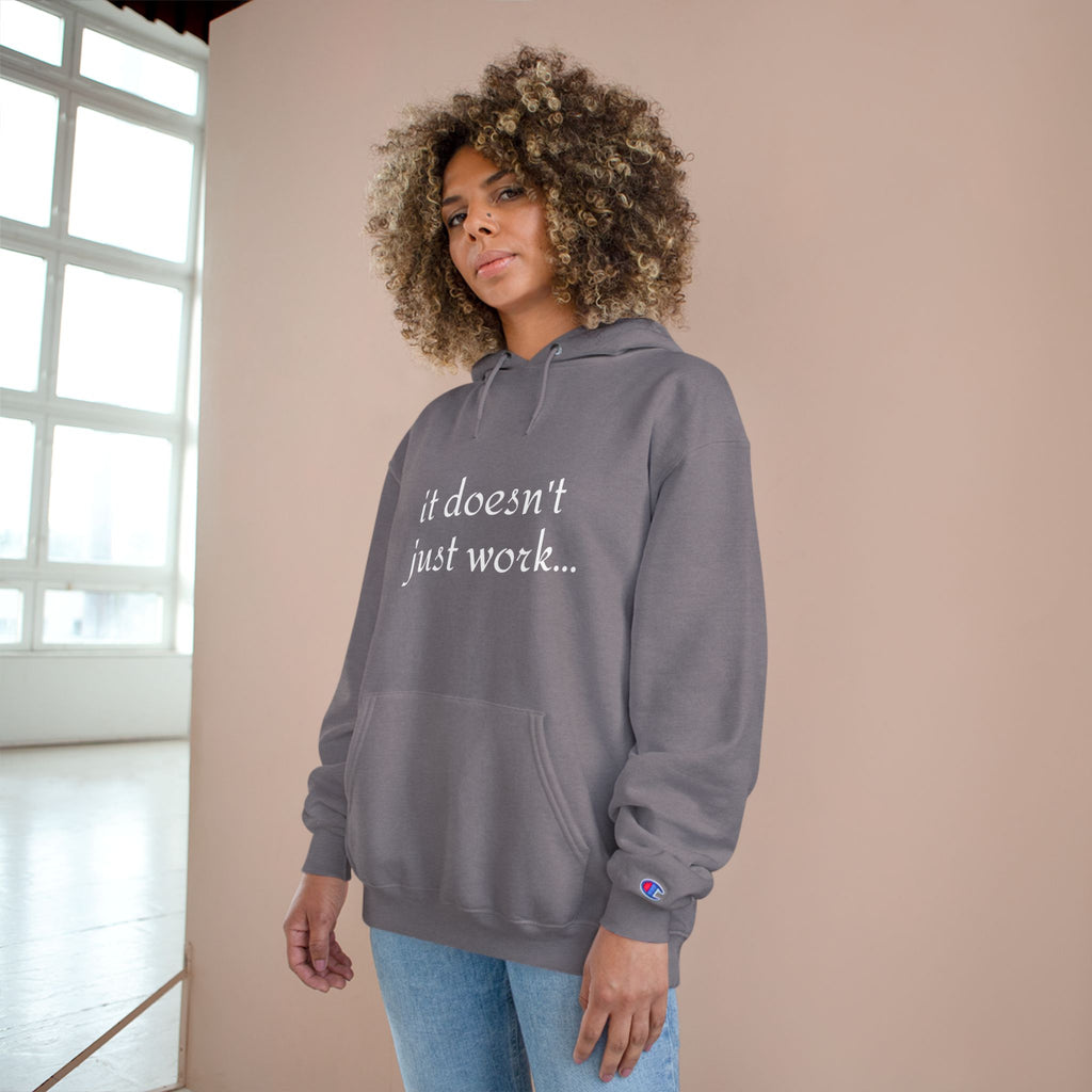 Champion x Pitworx Slogan Hoodie