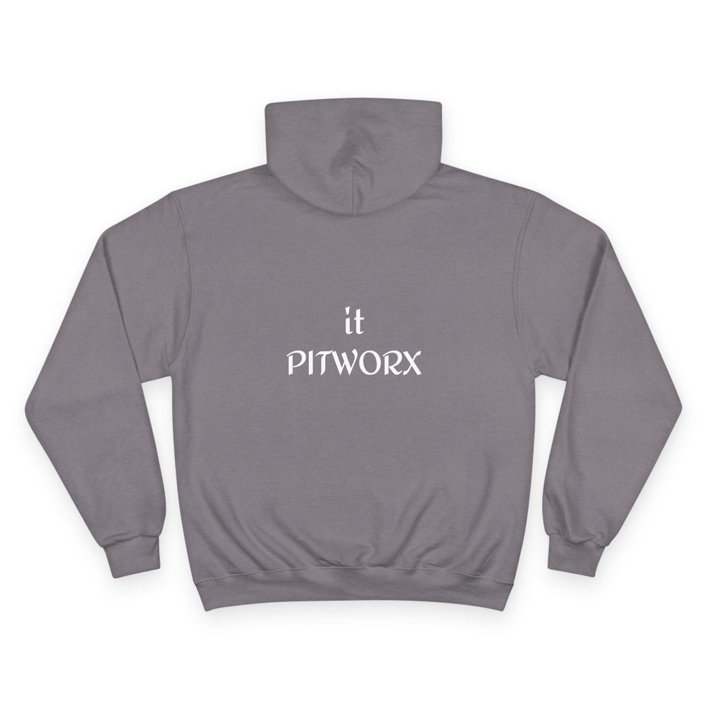 Champion x Pitworx Slogan Hoodie