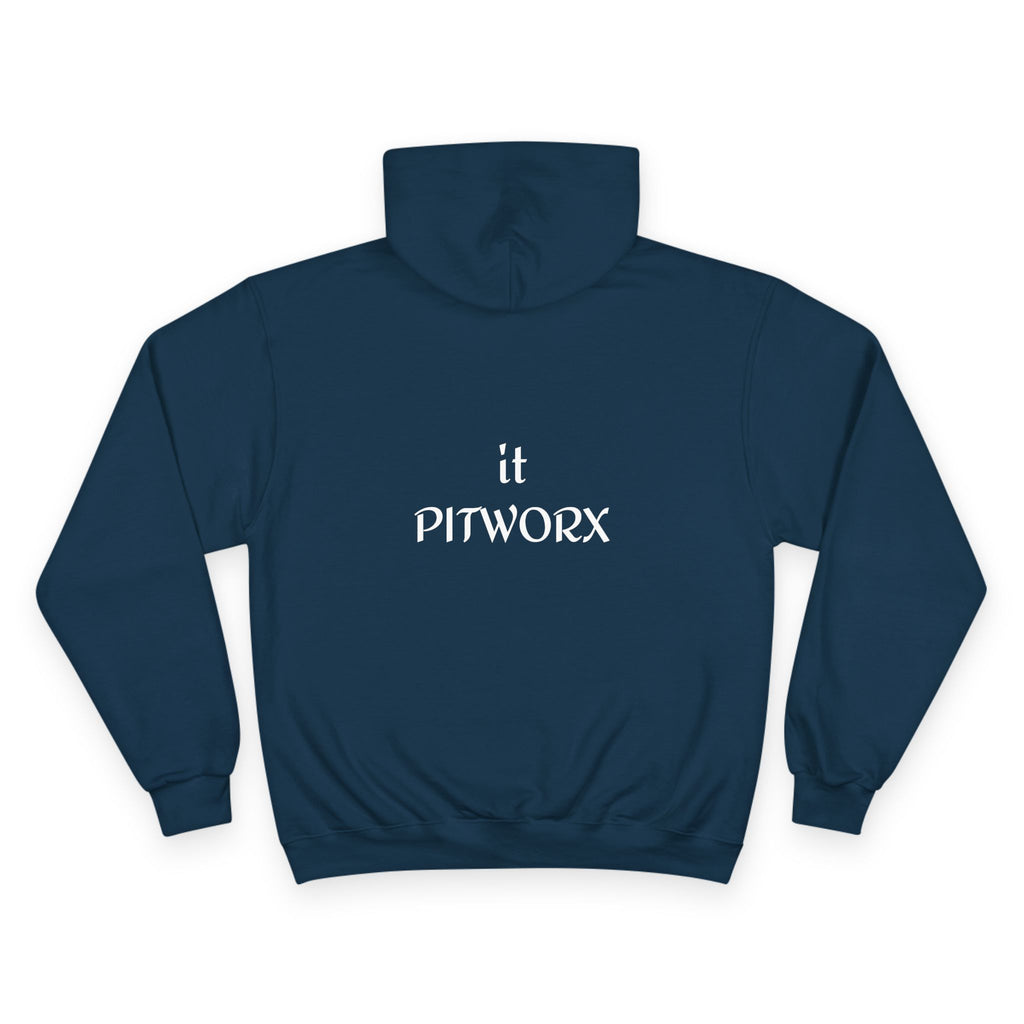 Champion x Pitworx Slogan Hoodie