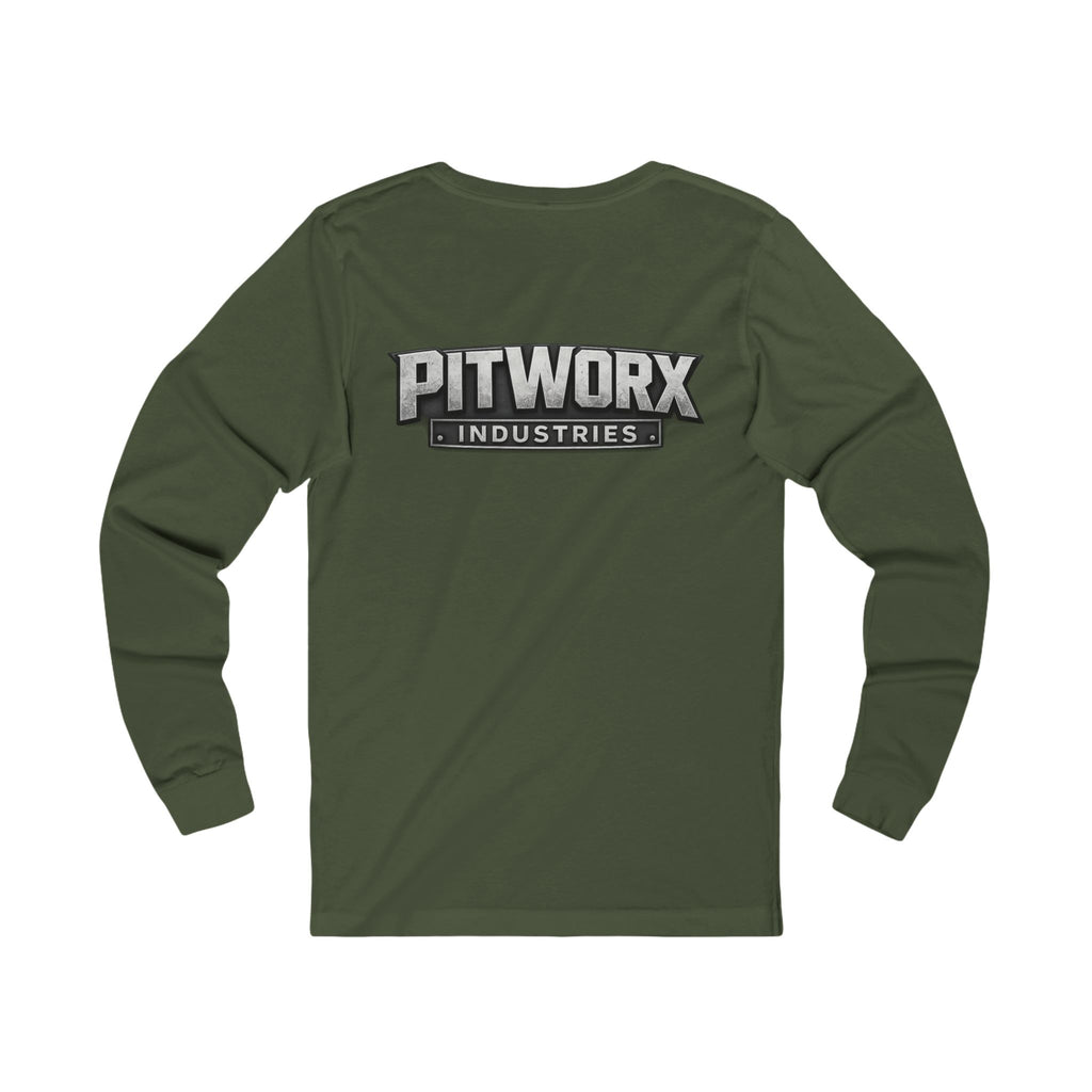 PitWorx Industries Logo Long Sleeve Shirt