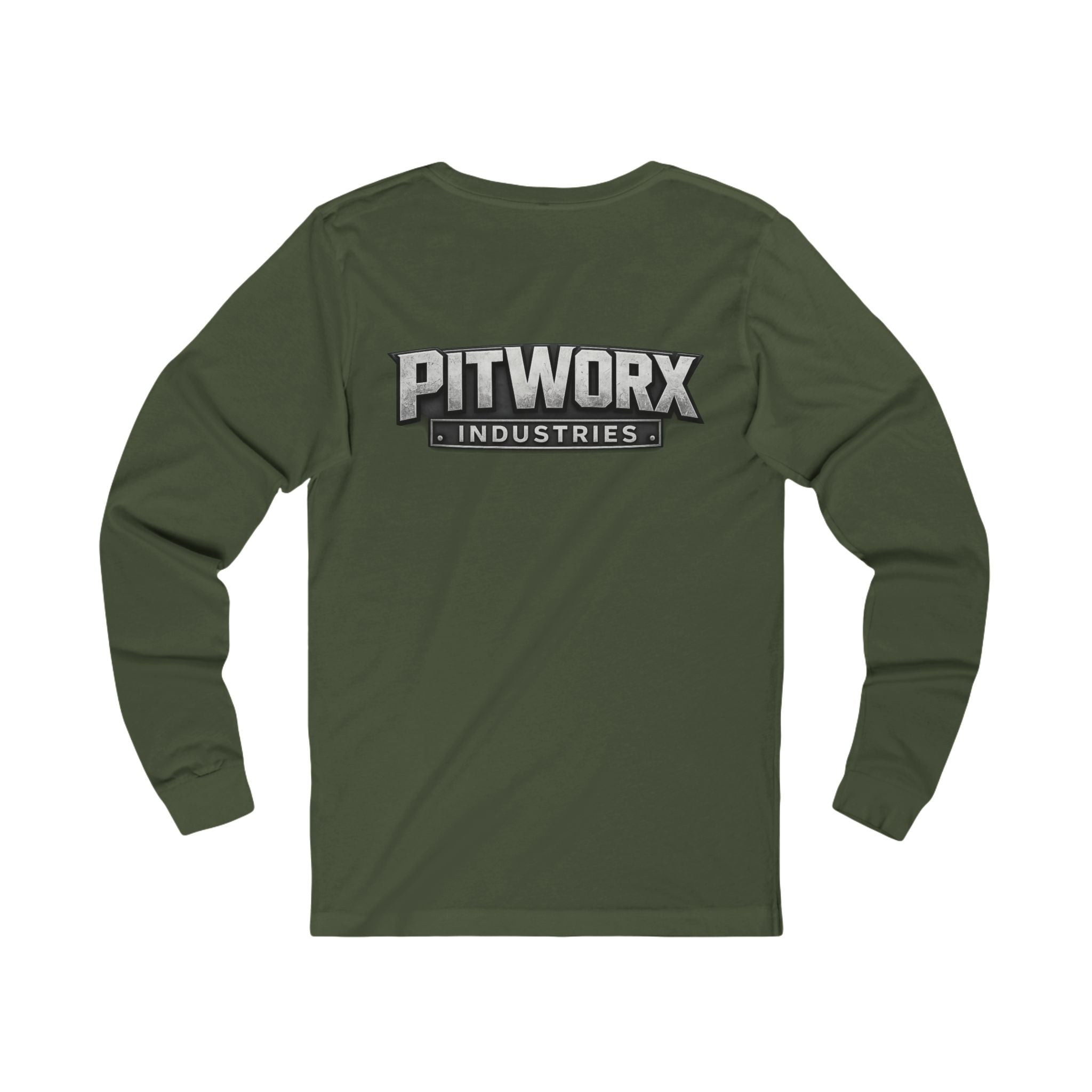 PitWorx Industries Logo Long Sleeve Shirt