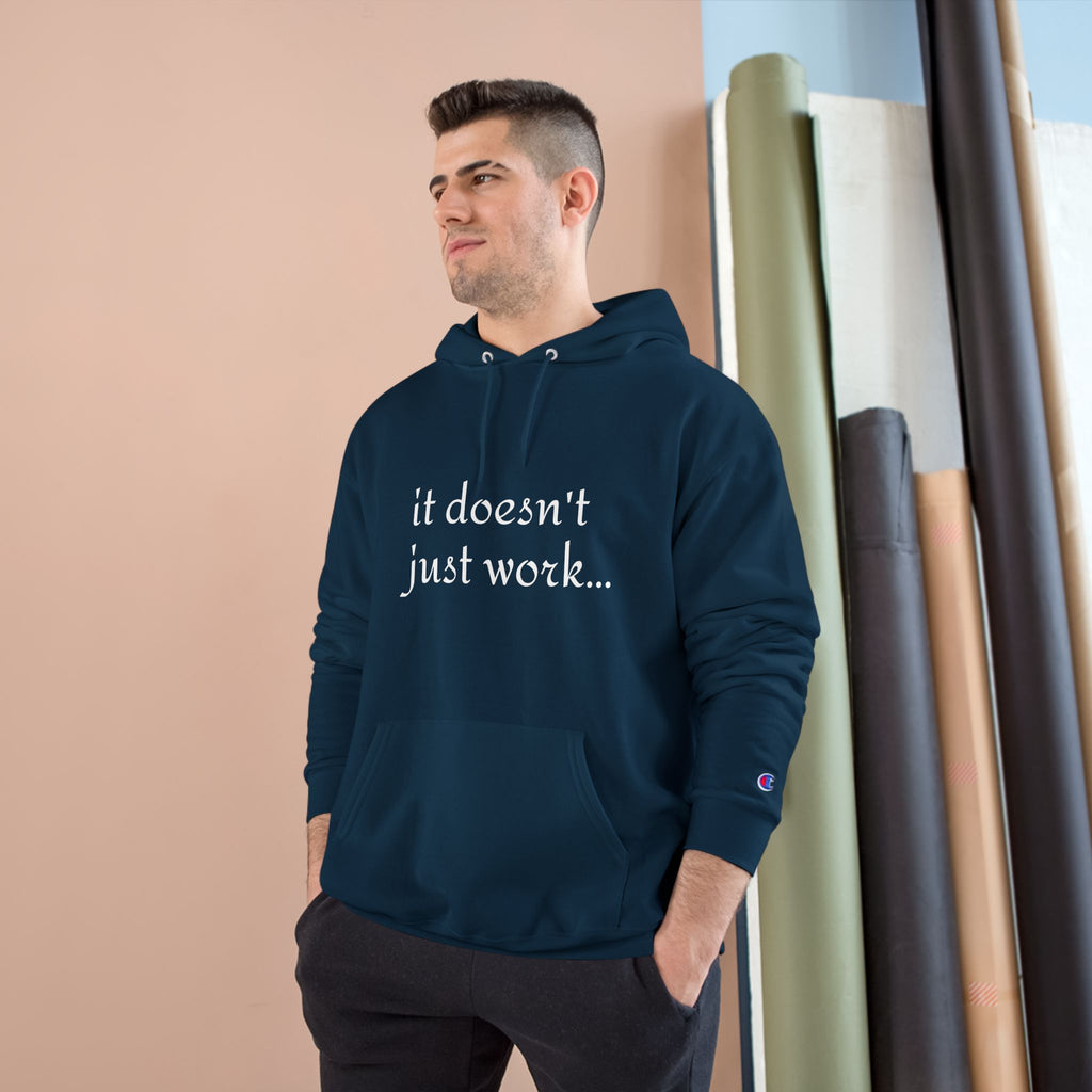 Champion x Pitworx Slogan Hoodie