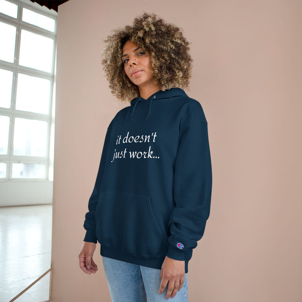 Champion x Pitworx Slogan Hoodie