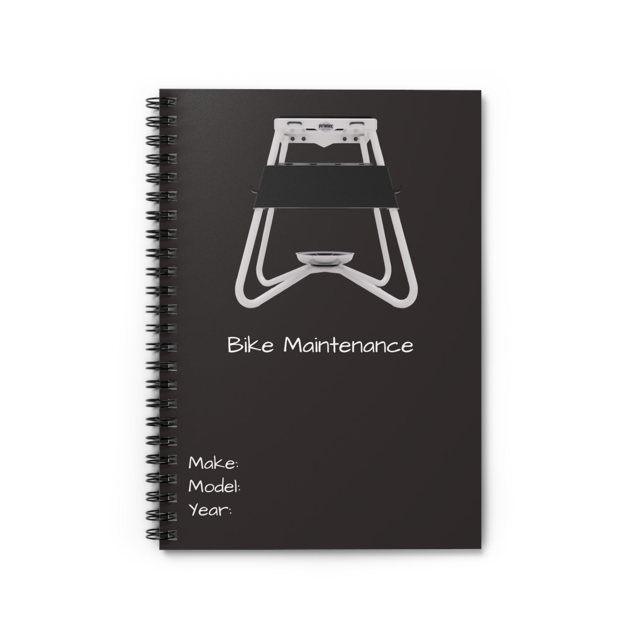 Bike Maintenance Spiral Notebook