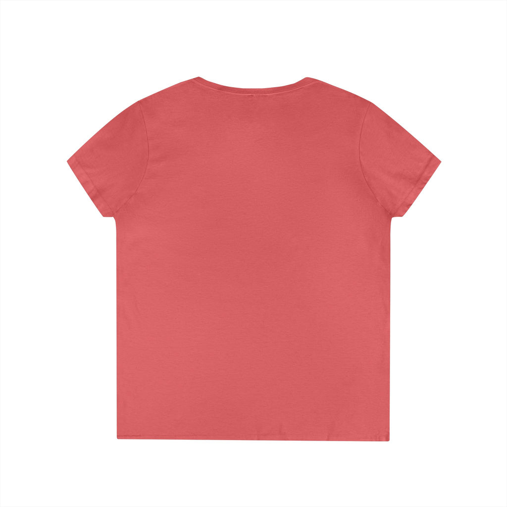 Pitworx Industries Logo Ladies' V-Neck T-Shirt