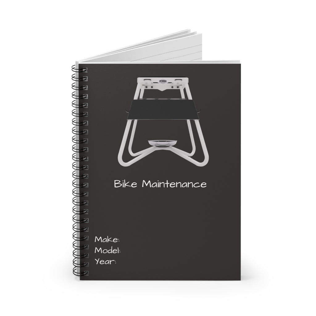 Bike Maintenance Spiral Notebook