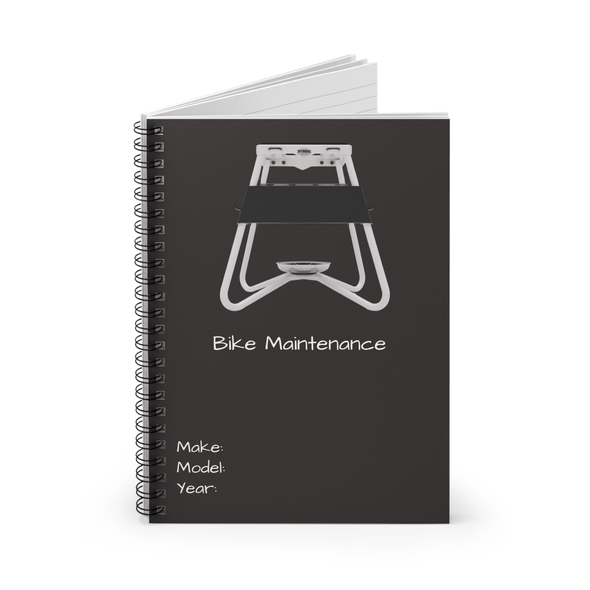 Bike Maintenance Spiral Notebook
