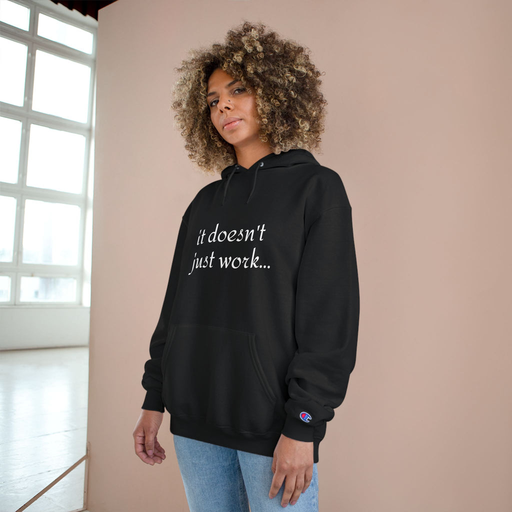 Champion x Pitworx Slogan Hoodie