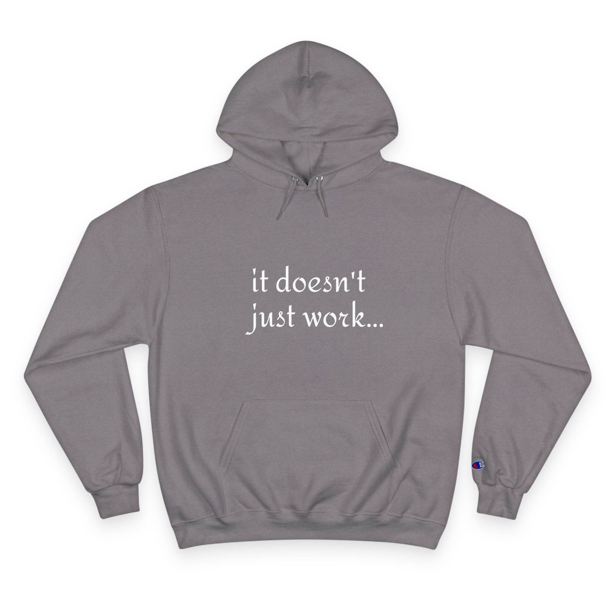 Champion x Pitworx Slogan Hoodie