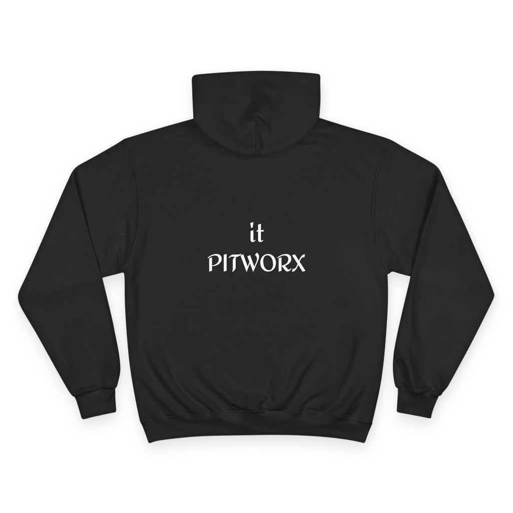 Champion x Pitworx Slogan Hoodie