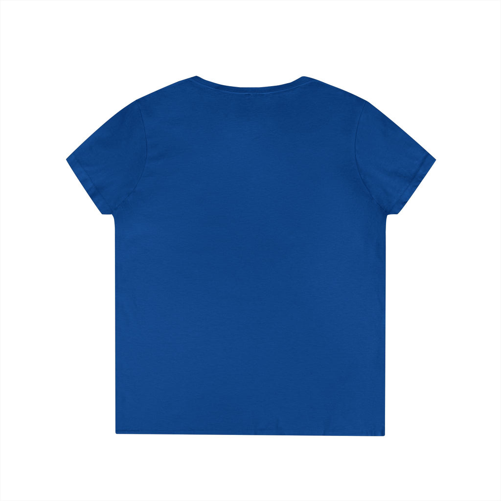 Pitworx Industries Logo Ladies' V-Neck T-Shirt
