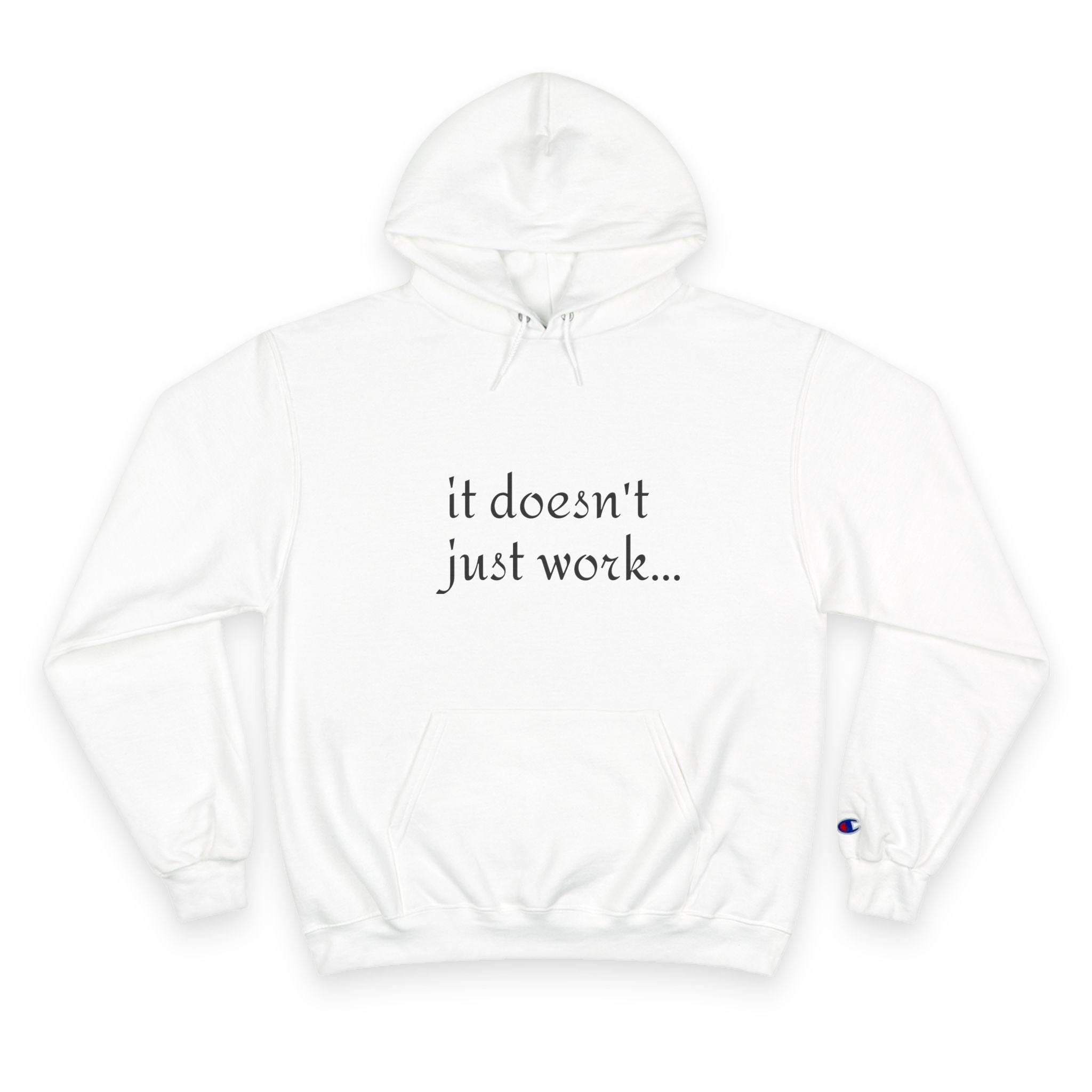 Champion x Pitworx Slogan Hoodie