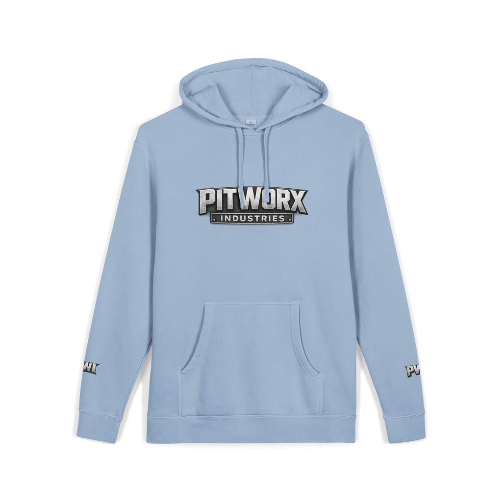Pitworx Industries Logo - Pigment Hoodie