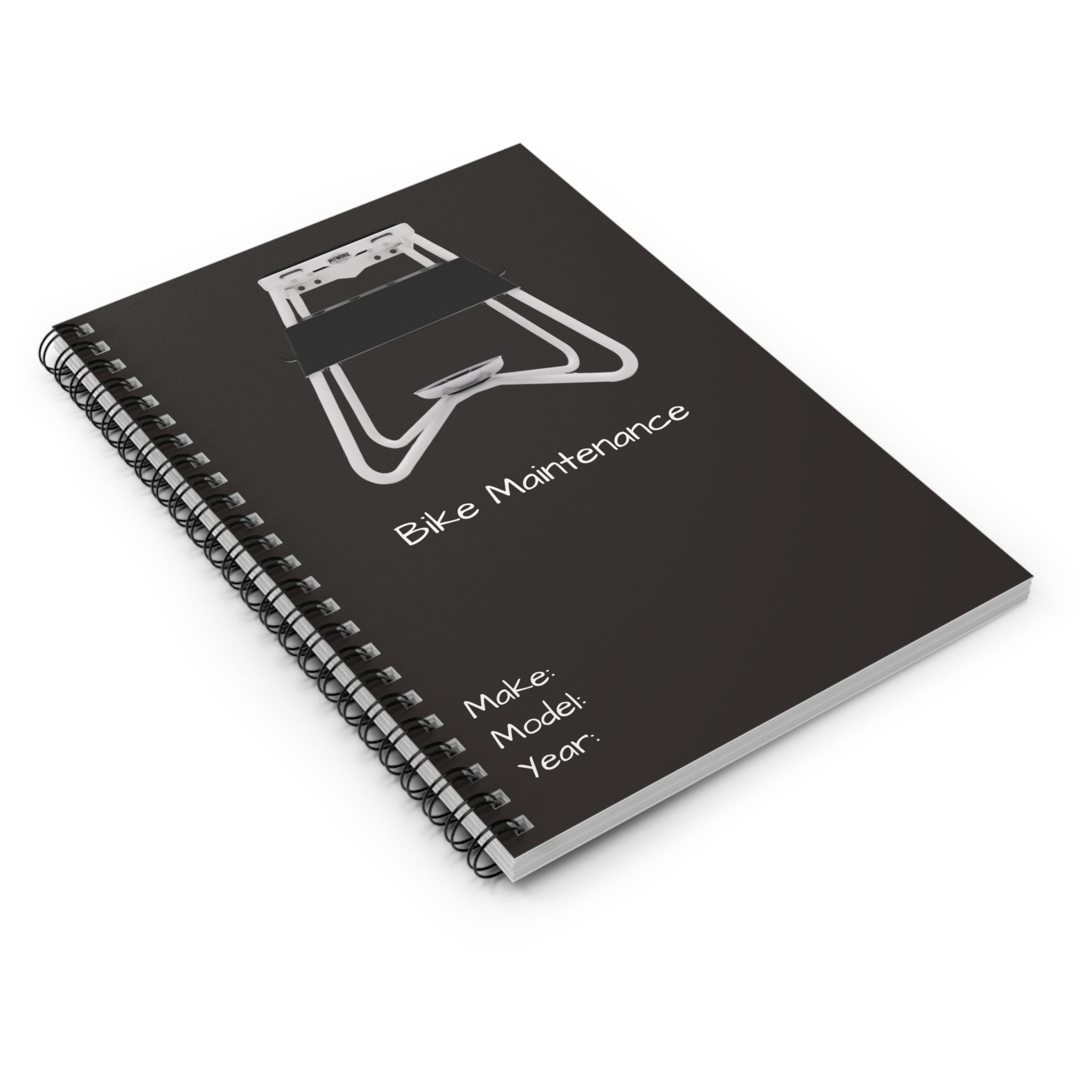 Bike Maintenance Spiral Notebook