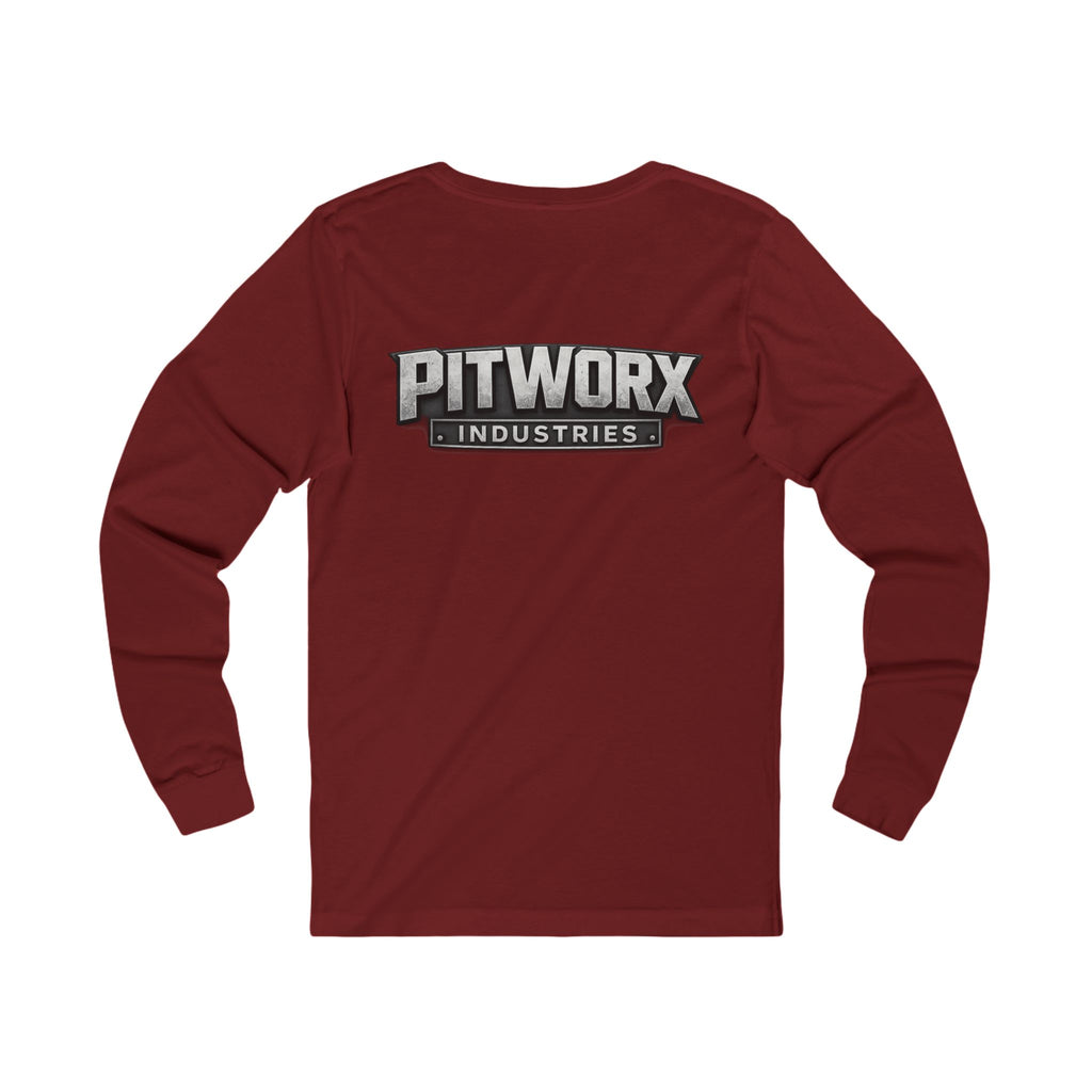 PitWorx Industries Logo Long Sleeve Shirt