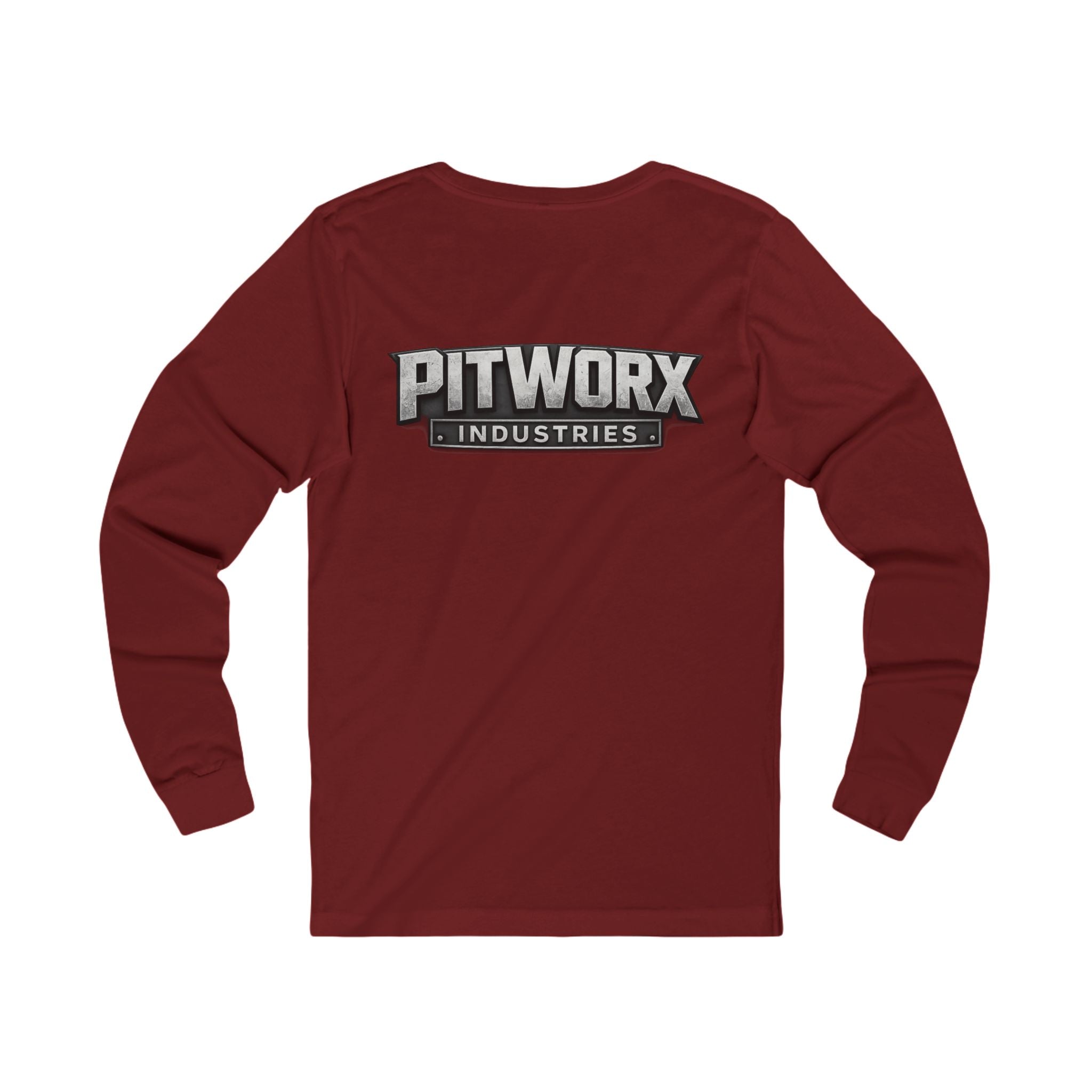 PitWorx Industries Logo Long Sleeve Shirt