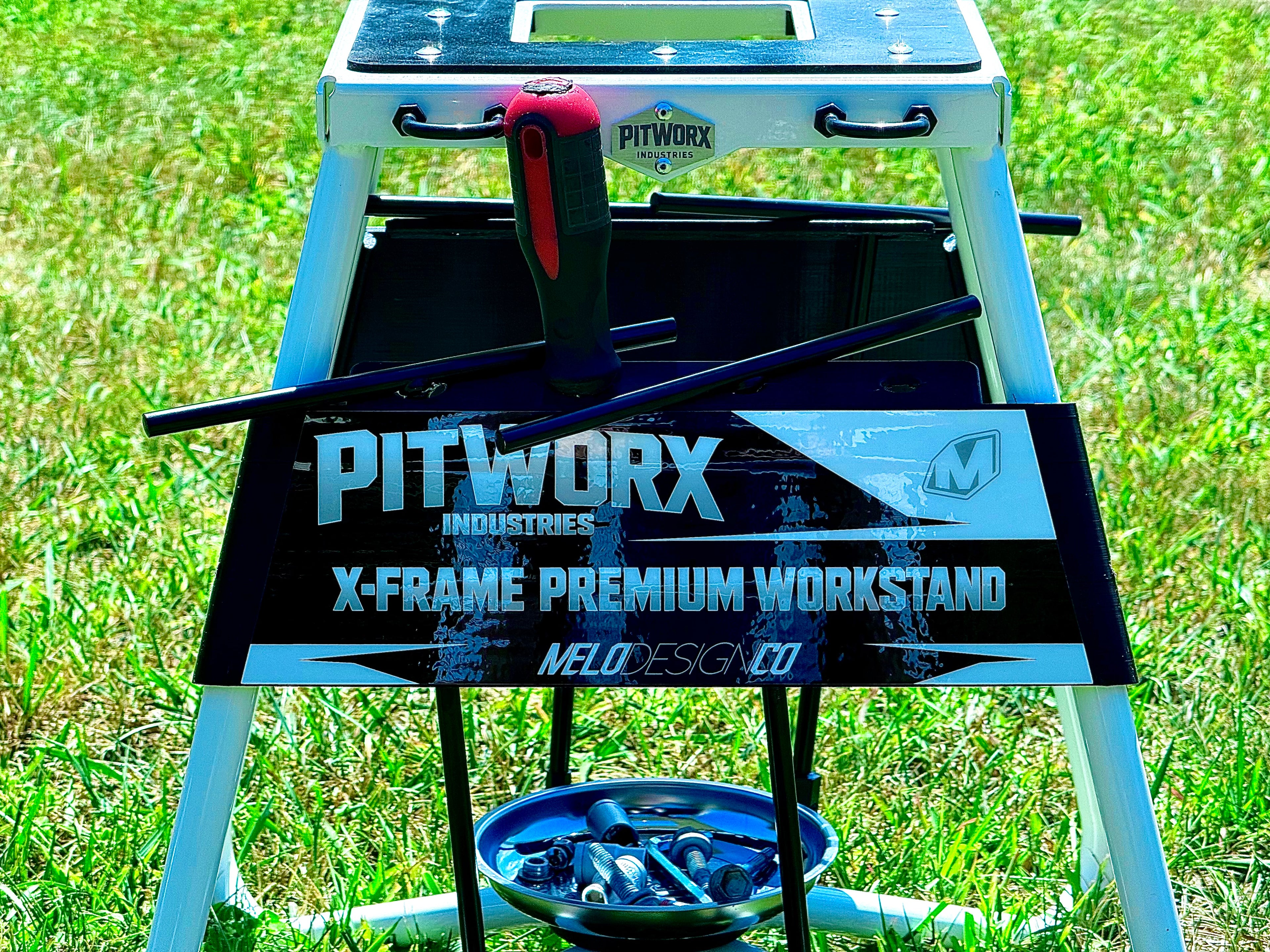 PitWorx X-Frame Premium Workstand — Pre-Order